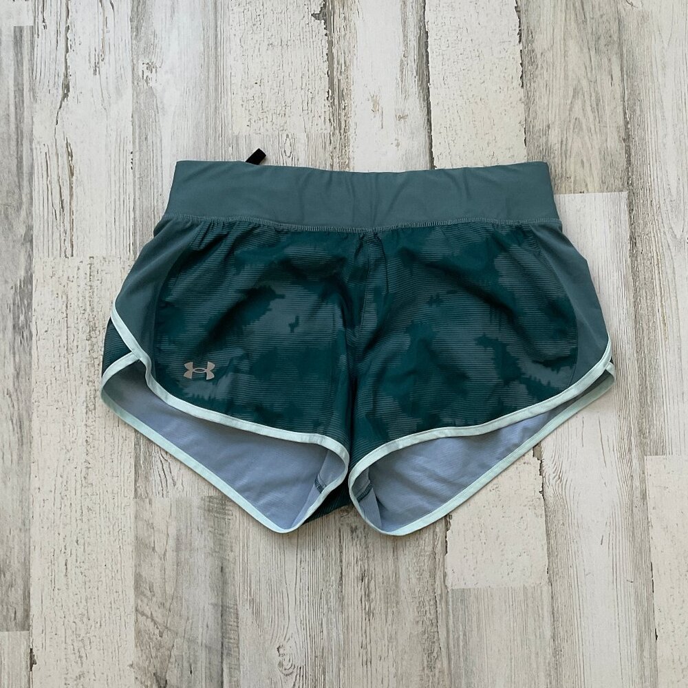 Under Armour Women's Size Large Fitted Running Shorts with Liner & Speedpocket
